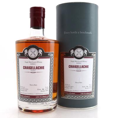 Craigellachie 1995 Malts of Scotland Sherry Butt