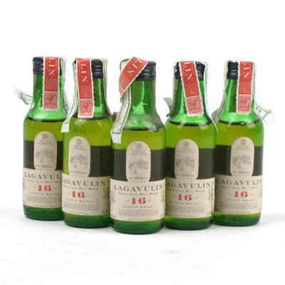 Lagavulin 16 Year Old White Horse Distillers Miniature Selection 5 x 5cl