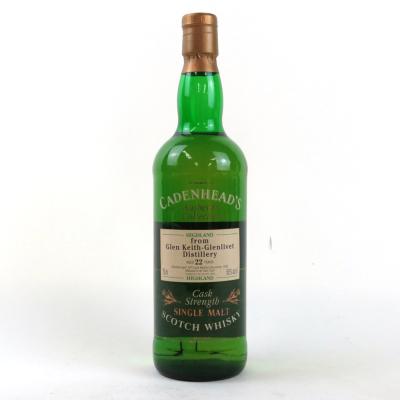 Glen Keith - Glenlivet 1973 Cadenhead's 22 Year Old 75cl / US Import