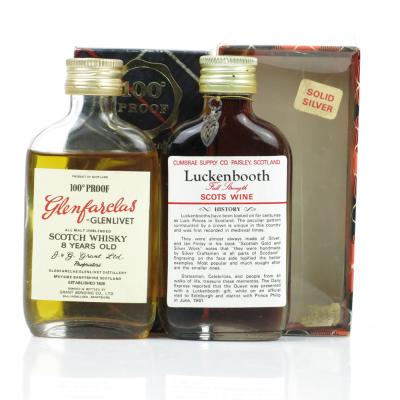Glenfarclas 100 Proof and Luckenboth 1970s Minitatures Glenfarclas 100 Proof and Luckenboth 1970s Minitatures