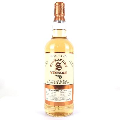 Strathisla 2007 Signatory Vintage 9 Year Old 75cl / US Import