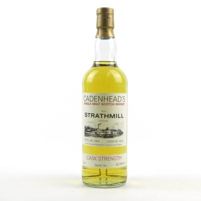 Strathmill 1980 Cadenhead's Cask Strength 