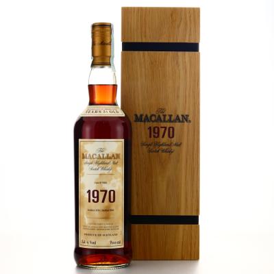 Macallan 1970 Fine and Rare 31 Year Old