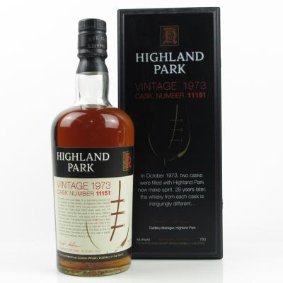 Highland Park 1973 Single Cask #11151