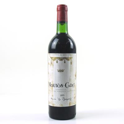 Mouton Cadet 1975 Bordeaux Baron Philipe de Rothschild