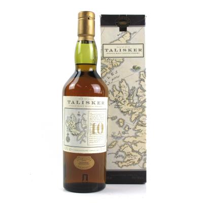 Talisker 10 Year Old Map Label 