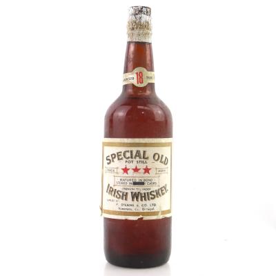 Special Old Irish Whiskey 18 Year Old circa 1950s / P. O'Kane & Co