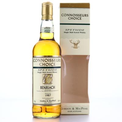 Benriach 1987 Gordon and MacPhail