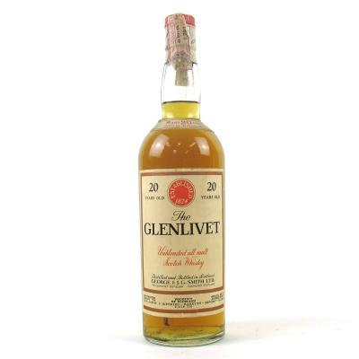 Glenlivet 20 Year Old / Baretto Import