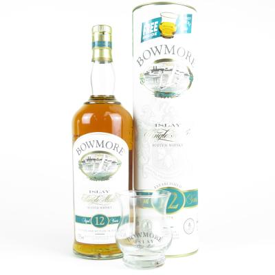 Image for Bowmore 12 Year Old Litre - Free Glass Pack