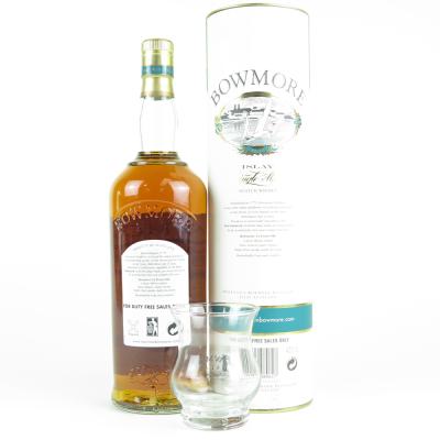 Image for Bowmore 12 Year Old Litre - Free Glass Pack Image for Bowmore 12 Year Old Litre - Free Glass Pack