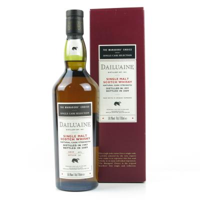 Dailuaine 1997 Managers' Choice 
