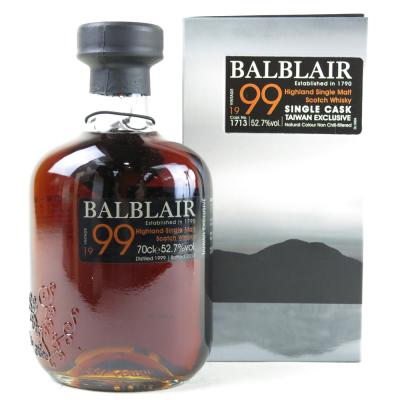 Image for Balblair 1999 Vintage Single Cask Image for Balblair 1999 Vintage Single Cask