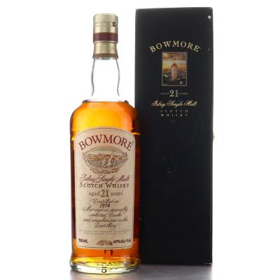 Bowmore 1974 21 Year Old 75cl / US Import