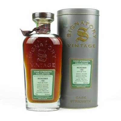 Inchgower 1980 Signatory Vintage 26 Year Old