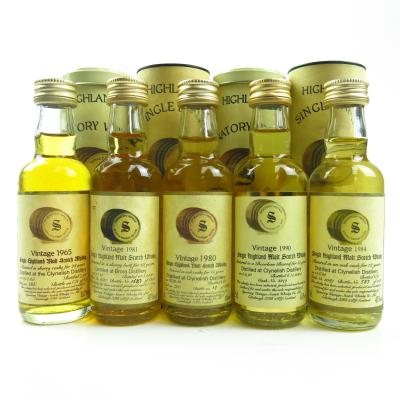 Clynelish / Brora Miniature Selection 5 x 5cl 