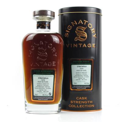 Strathisla 1979 Signatory Vintage 36 Year Old