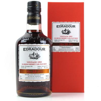 Edradour 1993 Oloroso 18 Year Old