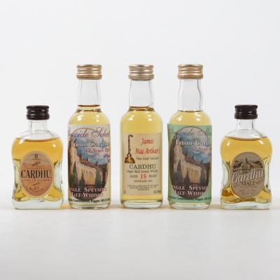 Cardhu Miniature Collection 5 x 5cl