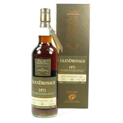 Glendronach 1971 43 Year Old Single Cask #2920 Glendronach 1971 43 Year Old Single Cask #2920