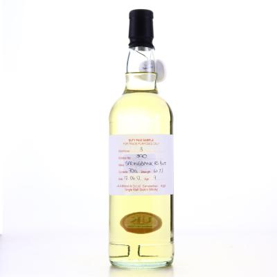 Springbank 2012 Duty Paid Sample 7 Year Old / Refill Sherry Butt