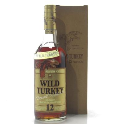 Wild Turkey 12 Year Old Beyond Duplication 1990s