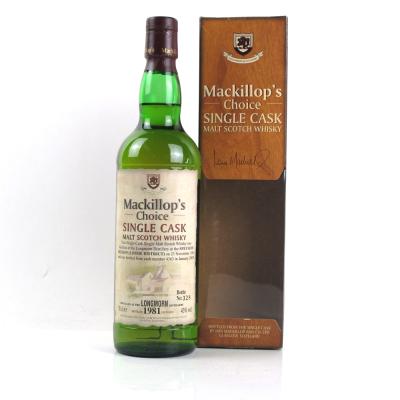 Longmorn 1981 Mackillop's Choice 24 Year Old Longmorn 1981 Mackillop's Choice 24 Year Old