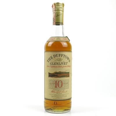 Dufftown - Glenlivet 10 Year Old Circa 1980s Dufftown - Glenlivet 10 Year Old Circa 1980s