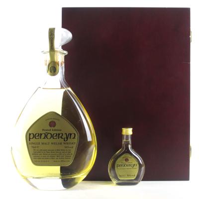 Penderyn Peated Edition Gift Pack / Including 5cl Miniature