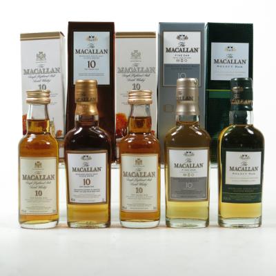 Macallan Miniature Selection 5 x 5cl