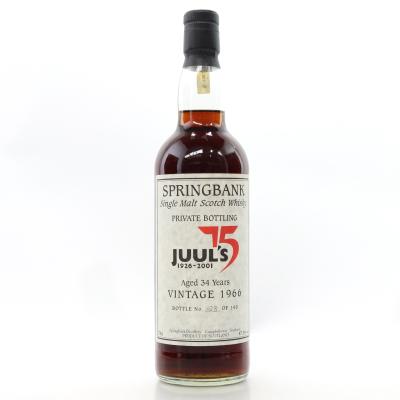 Springbank 1966 Private Bottling 34 Year Old / Juul's