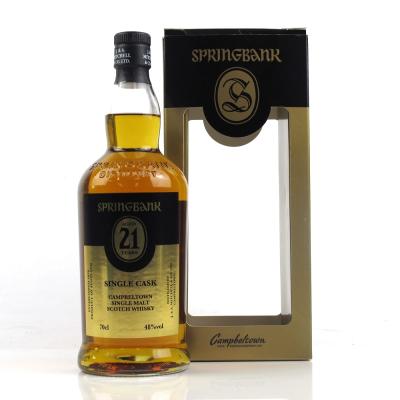 Springbank 21 Year Old Single Cask / Fourcroy, Nederland