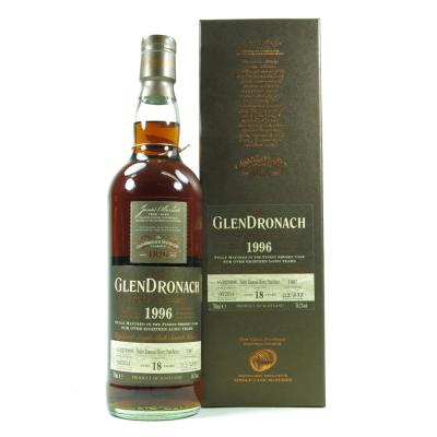 Glendronach 1996 18 Year Old Single Cask #1487