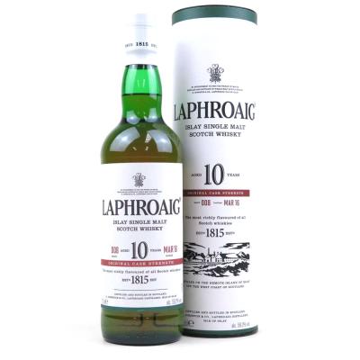 Laphroaig 10 Year Old Cask Strength Batch #008. Laphroaig 10 Year Old Cask Strength Batch #008.