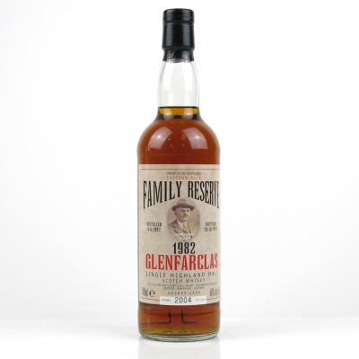 Glenfarlclas 1982 Family Reserve / Edition No.3 Glenfarlclas 1982 Family Reserve / Edition No.3