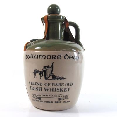 Tullamore Dew Irish Whiskey Flagon 1980s