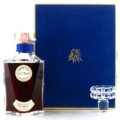 Martell Cordon Bleu Cognac Baccarat Decanter 1970s / US Import