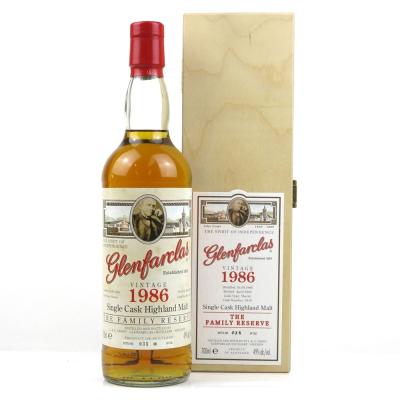 Glenfarlclas 1986 Family Reserve