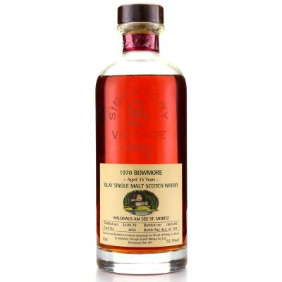 Bowmore 1970 Signatory Vintage 35 Year Old / World of Whisky