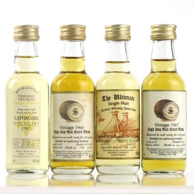 Laphroaig Miniatures Selection 4 x 5cl