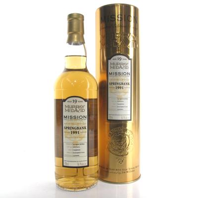 Springbank 1991 Murray McDavid 19 Year Old