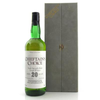 Speyside Single Malt 1973 Chieftain's Choice 20 Year Old