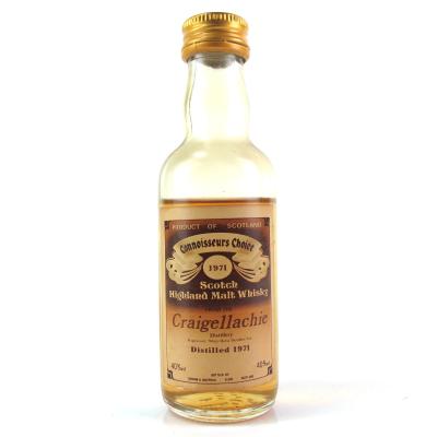 Craigellachie Gordon and MacPhail 1971 Miniature 5cl