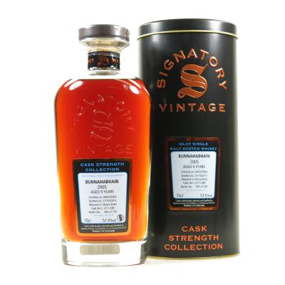 Bunnahabhain 2005 Signatory Vintage 9 Year Old 
