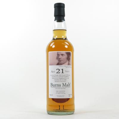 Littlemill 1990 Whisky Broker 21 Year Old / Burns Malt