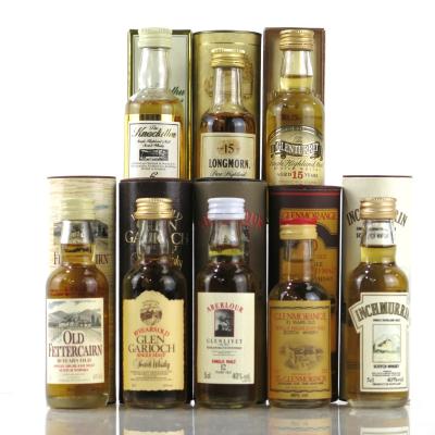 Highland & Speyside Miniature Selection x 8