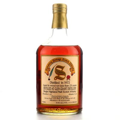 Glen Grant 1972 Signatory Vintage 23 Year Old 75cl / US Import