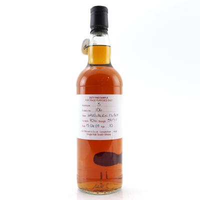 Hazelburn 2007 Duty Paid Sample 10 Year Old / Fresh Sherry Butt