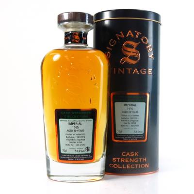 Imperial 1995 Signatory Vintage 20 Year Old / Cask Strength