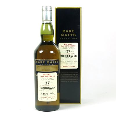 Inchgower 1976 Rare Malt 27 Year Old 